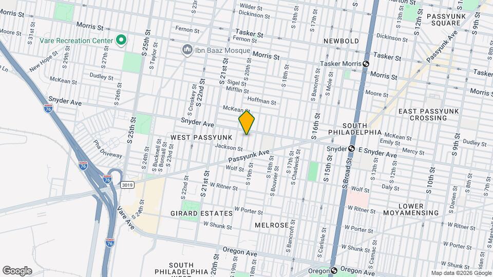 2120 S Garnet St Map and Location Details