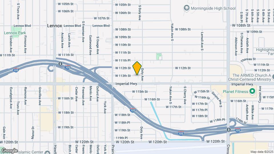 3812 W 113th St Map and Location Details