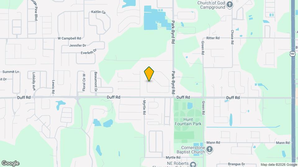 7411 Hunters Greene Cir Map and Location Details