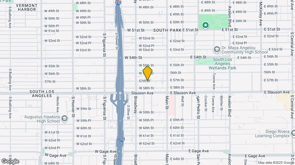 214 W 57th St Map and Location Details