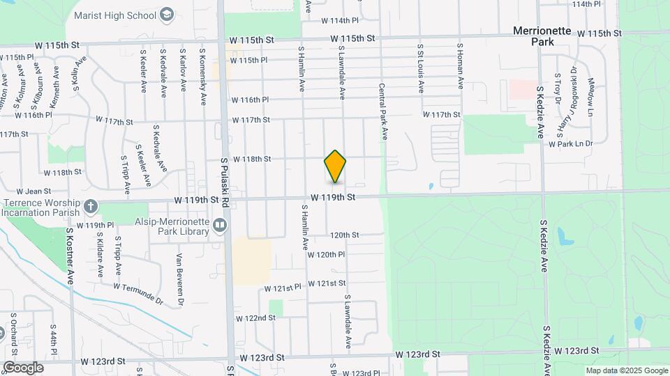 3710 W 119th St Map and Location Details