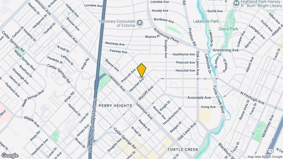 4402 Holland Ave Mapa y Detalles de la Ubicación