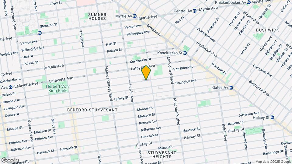 850 Greene Ave Mapa y Detalles de la Ubicación