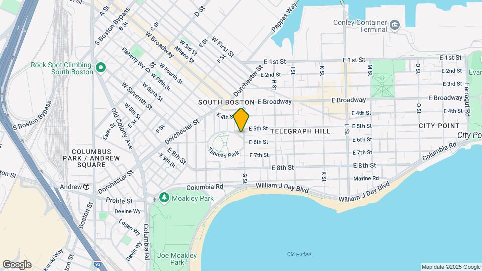 75 G St Mapa y Detalles de la Ubicación