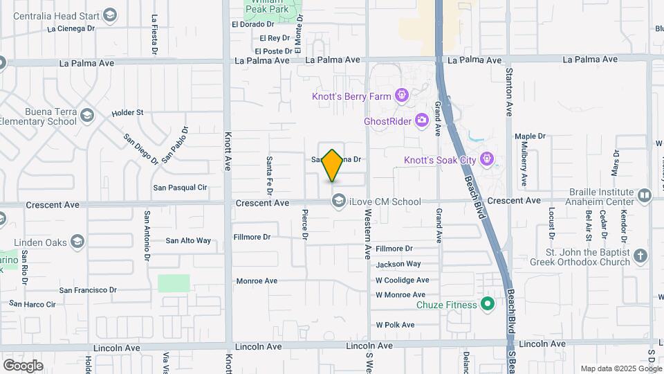 5804 Santa Domingo Way Map and Location Details