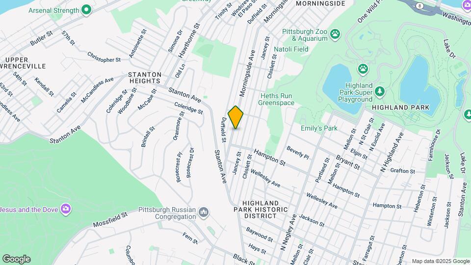 1124 Morningside Ave Map and Location Details