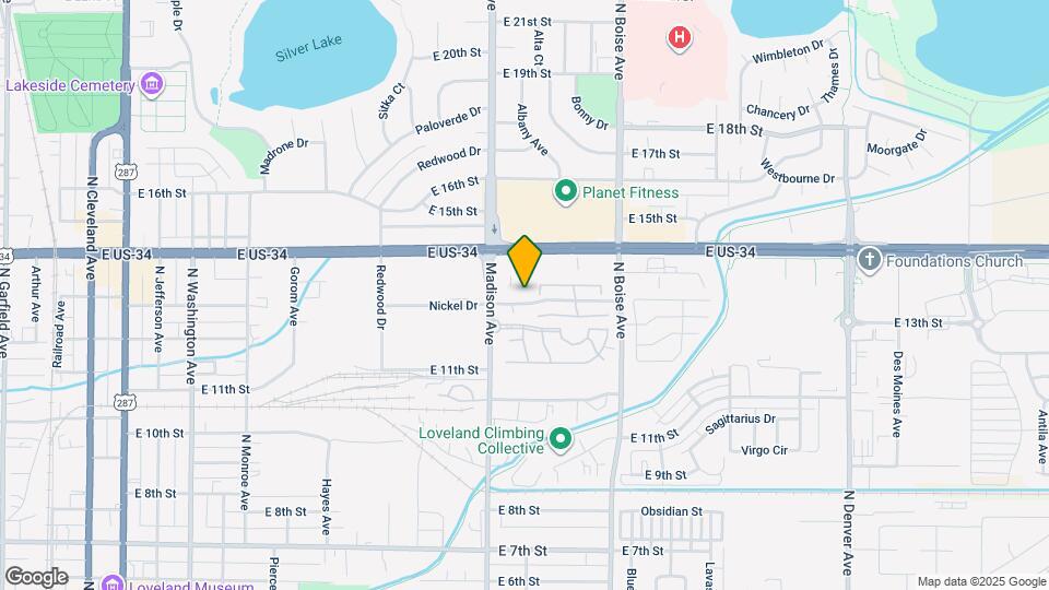 1339 Nickel Dr, Unit Apt C Map and Location Details