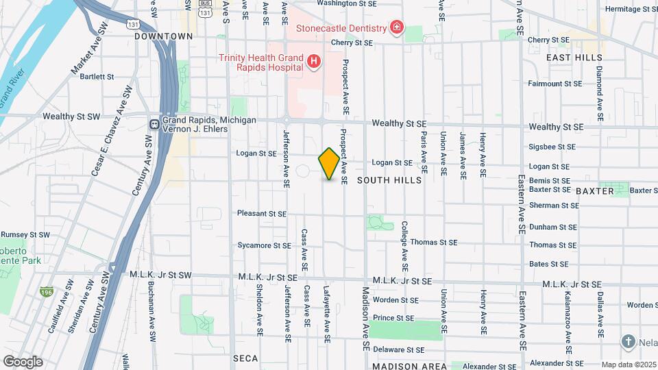 536 Lafayette Ave SE Map and Location Details