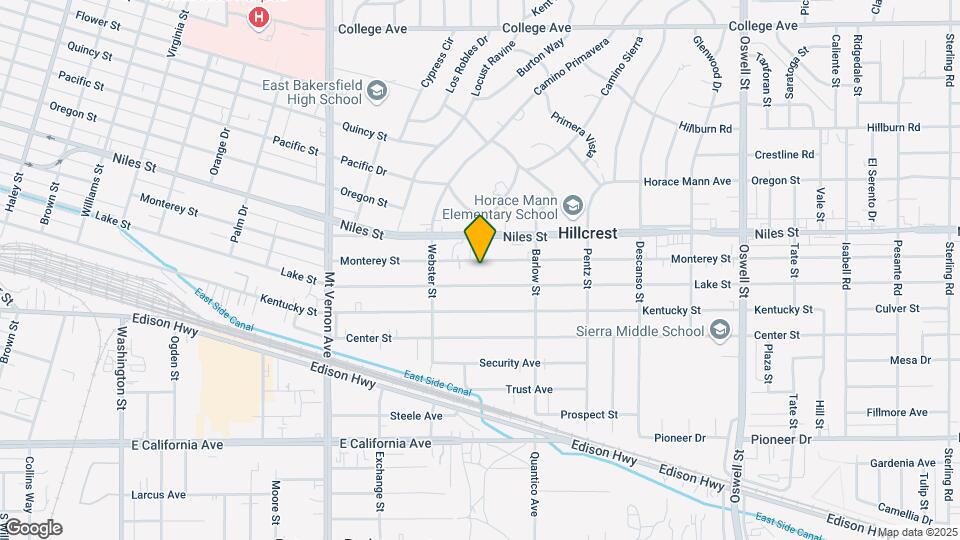2529 Monterey St Map and Location Details