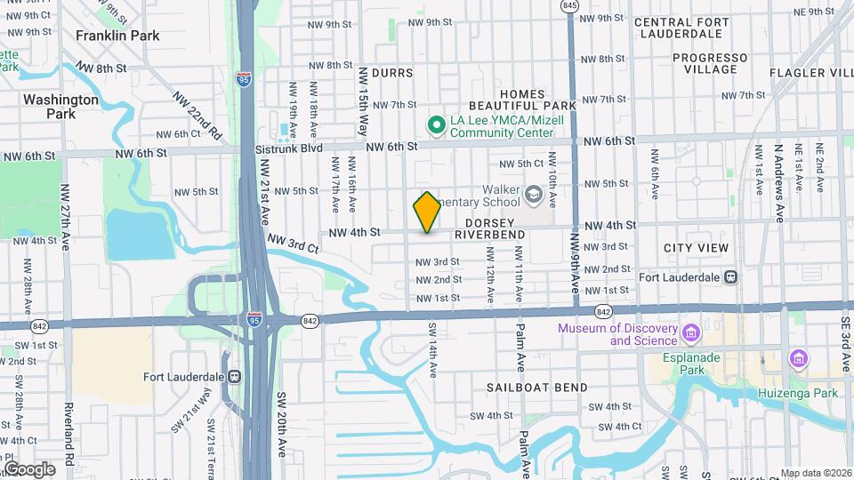 1429 NW 3rd Ct Map and Location Details