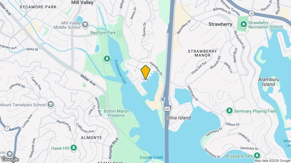 5105 Shelter Bay Ave Map and Location Details