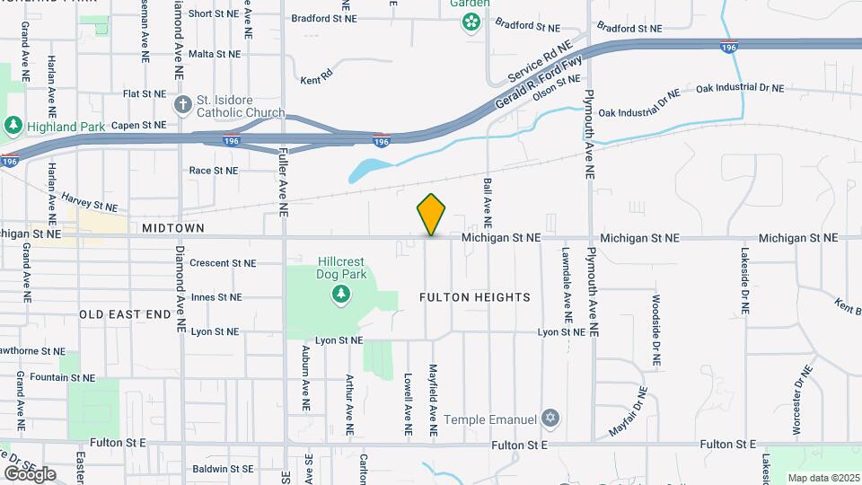 1460 Michigan St NE Map and Location Details