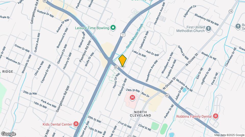 575 SE Gaut St Map and Location Details