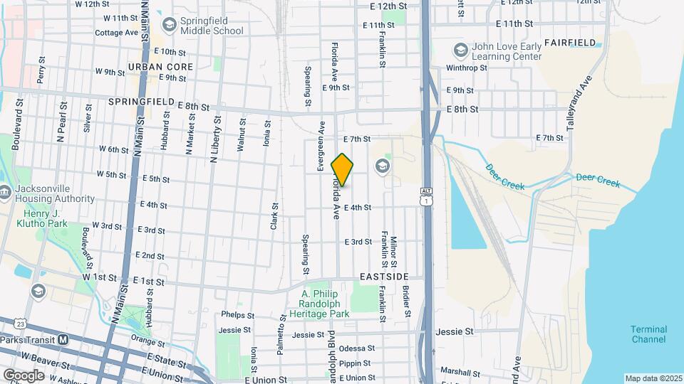 1435 Florida St Map and Location Details