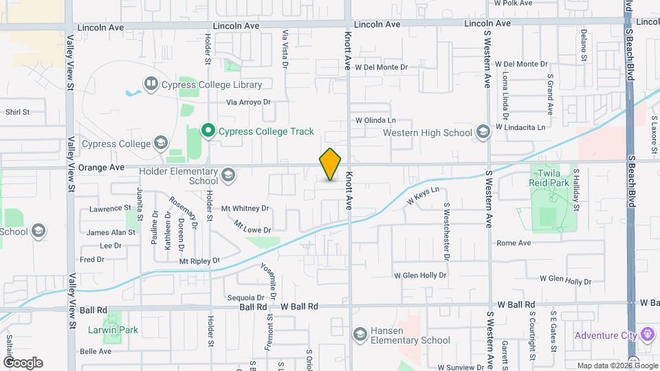 3523 W Mungall Dr Map and Location Details