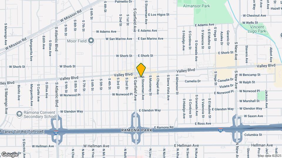 1415 S Stoneman Ave Map and Location Details