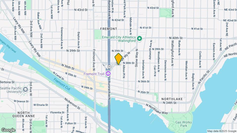 3650 Whitman Ave Map and Location Details