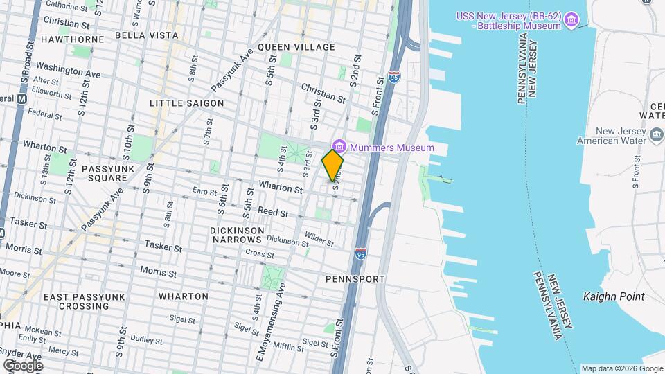 1228 S 2nd St, Unit A Map and Location Details