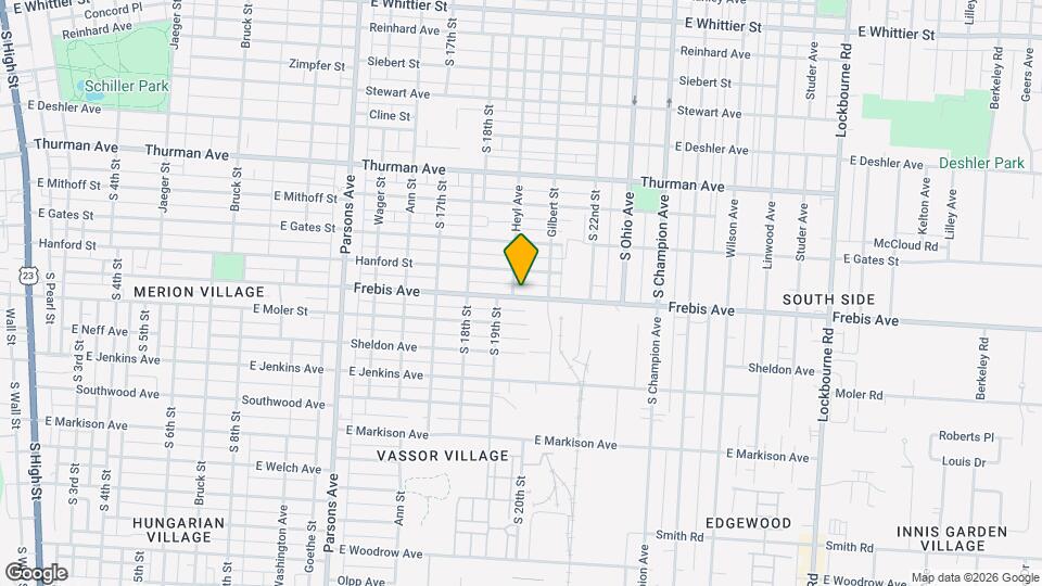 710-712 Frebis Ave Map and Location Details