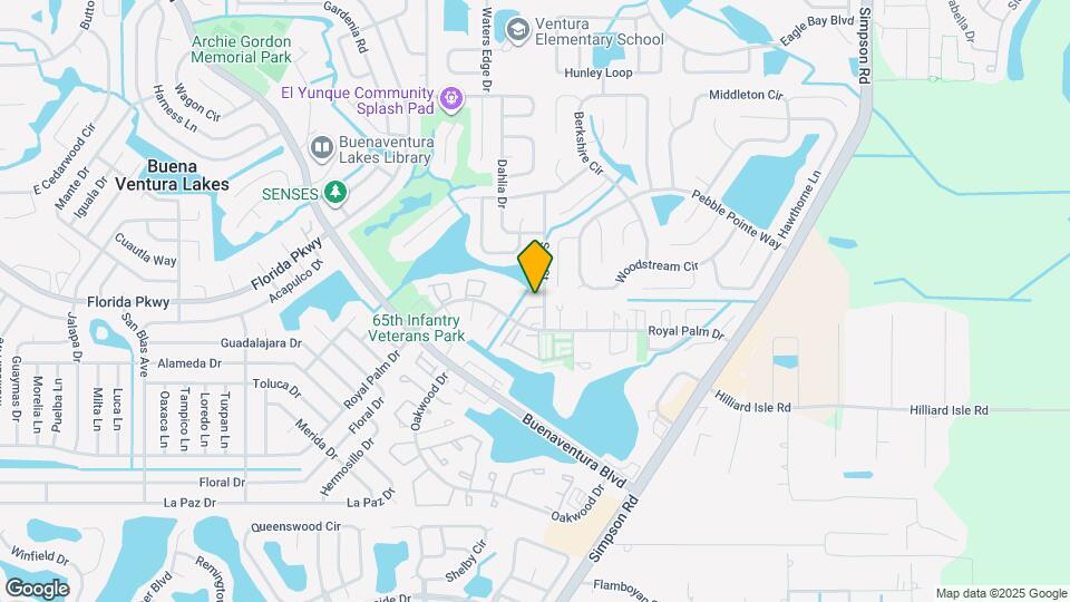 203 Eden Ln Map and Location Details