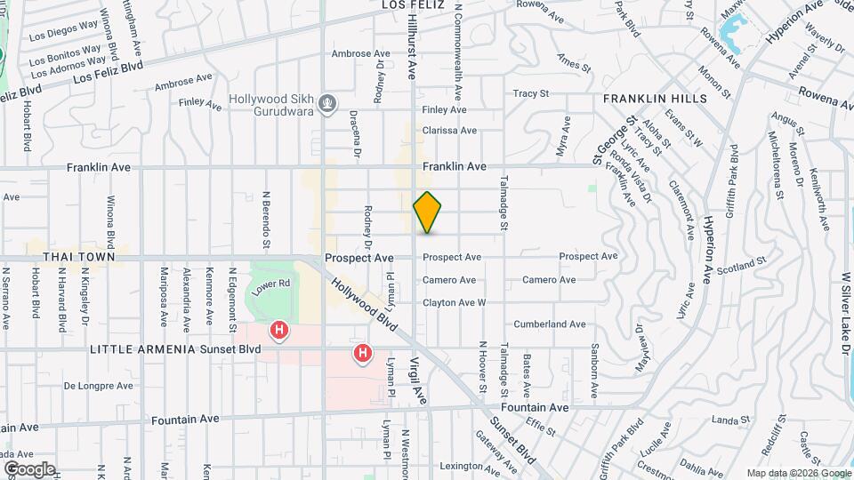 4442 Kingswell Ave Map and Location Details