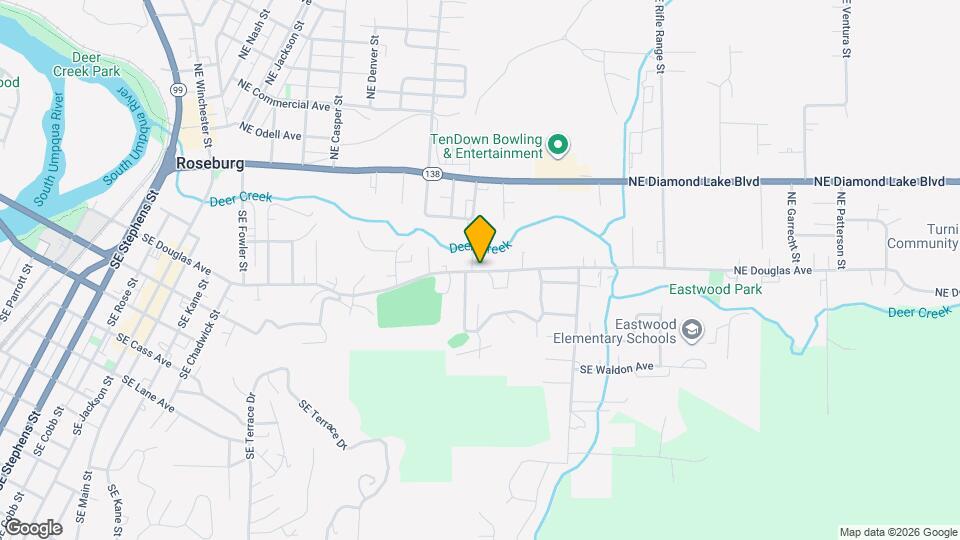 1918 SE Douglas Ave Map and Location Details