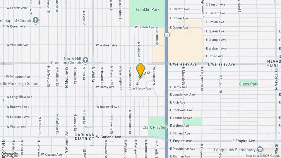 203 W Amherst Ct Map and Location Details