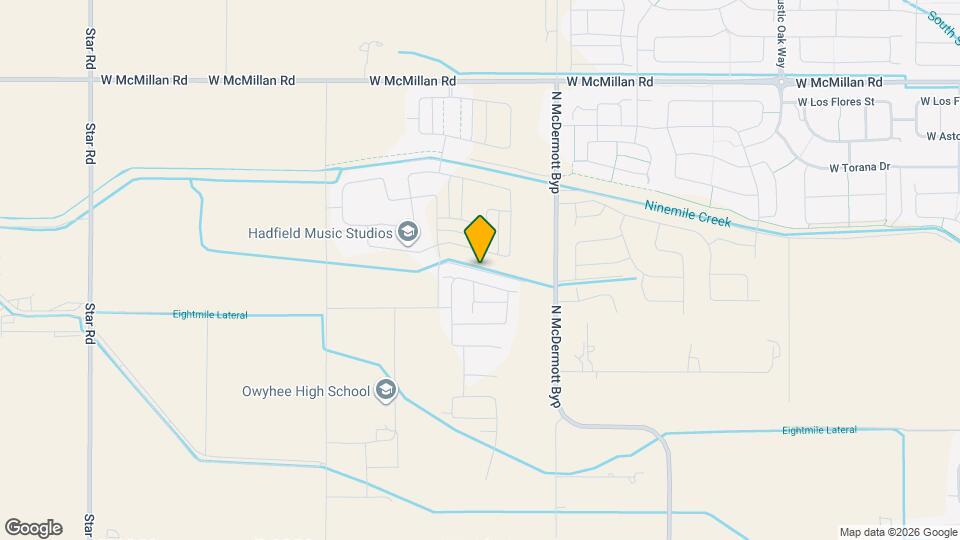 6643 W Windshear St Map and Location Details