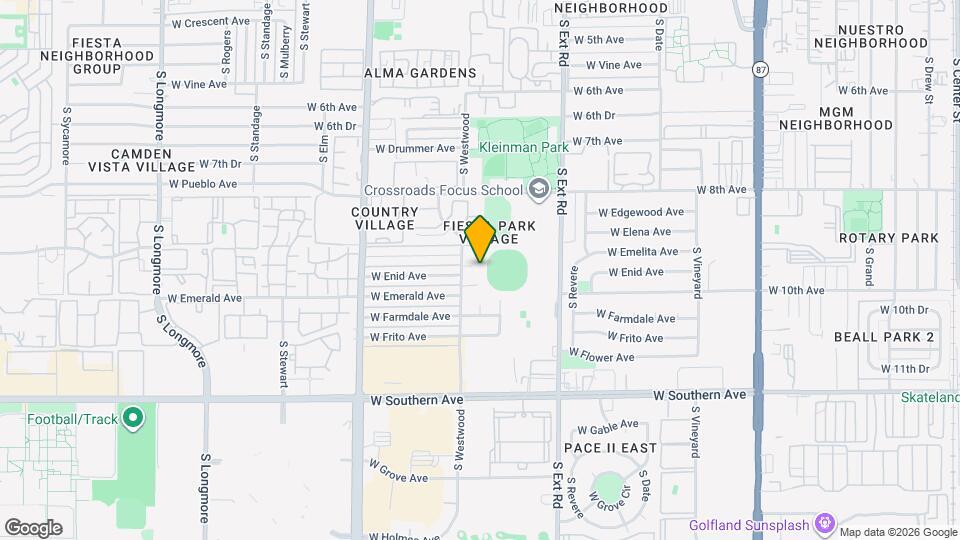 941 W Enid Cir Map and Location Details
