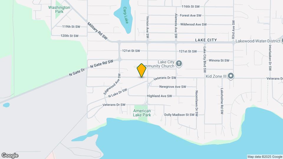 9222 Kenwood Dr SW Map and Location Details