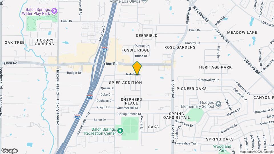 3808 Kenzie Ct Mapa y Detalles de la Ubicación