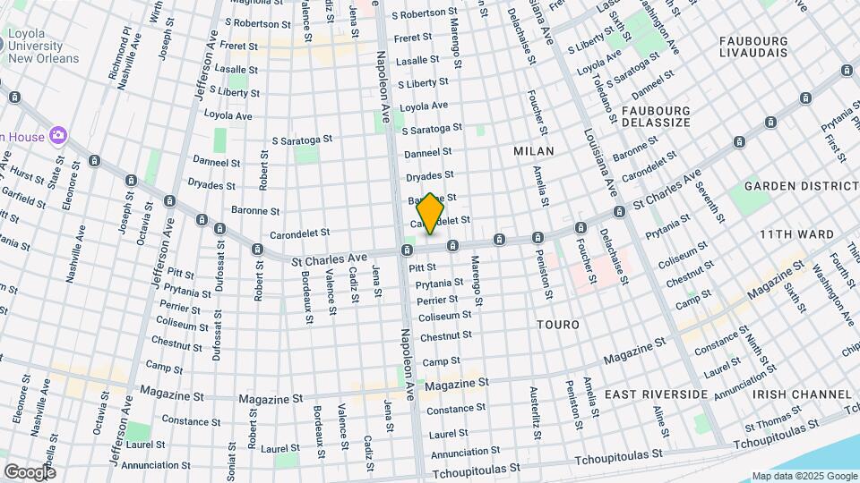 4239 St Charles Ave Mapa y Detalles de la Ubicación