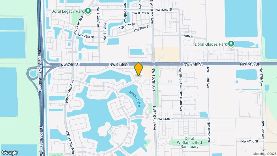 10873 NW 71st St Map and Location Details