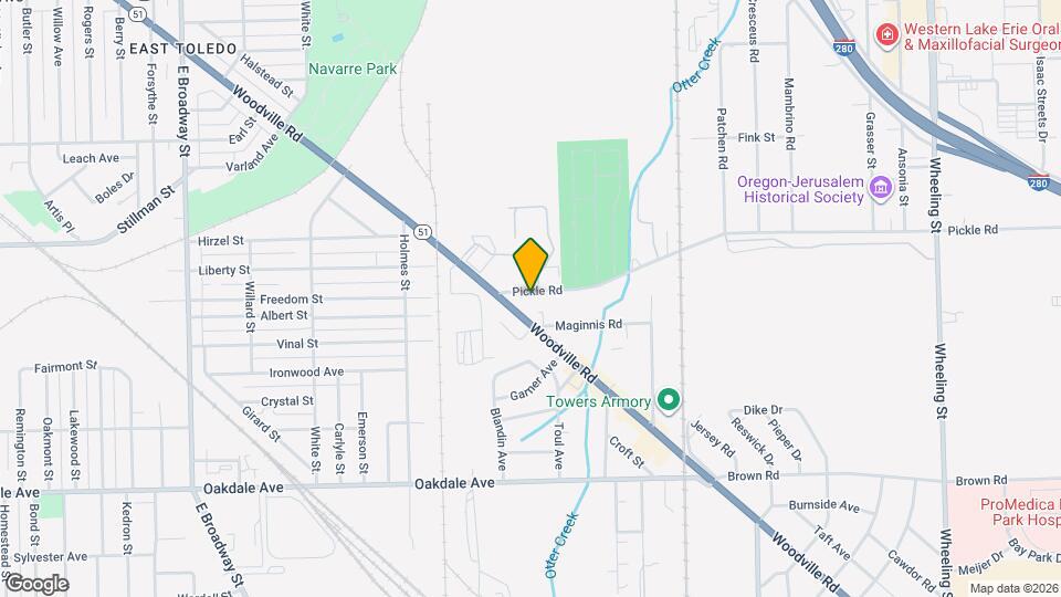 1920 Pickle Rd Mapa y Detalles de la Ubicación