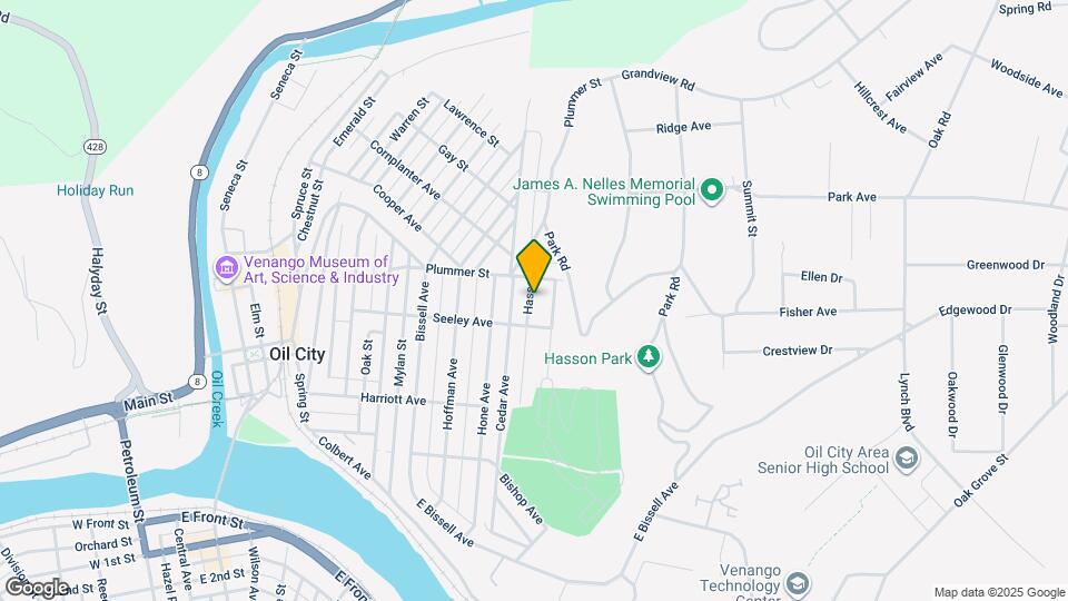 327 Hasson Ave Map and Location Details