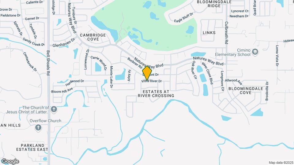 1825 Vista River Dr Map and Location Details