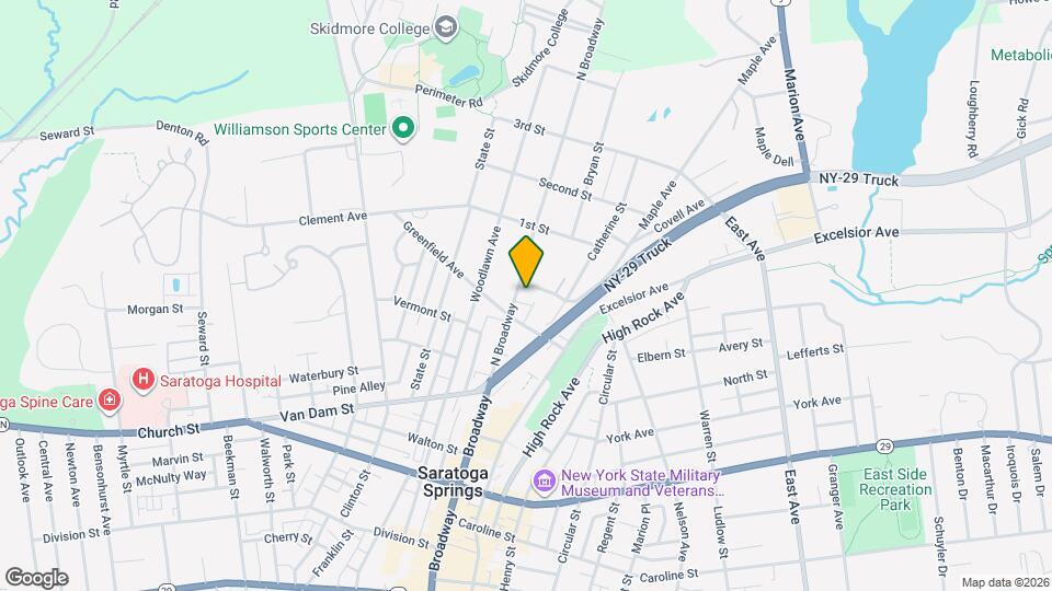 630 N Broadway Map and Location Details