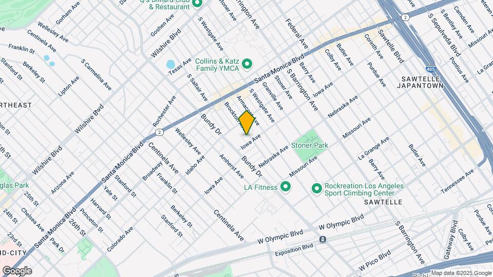 1631 Brockton Ave, Unit 1633 Map and Location Details