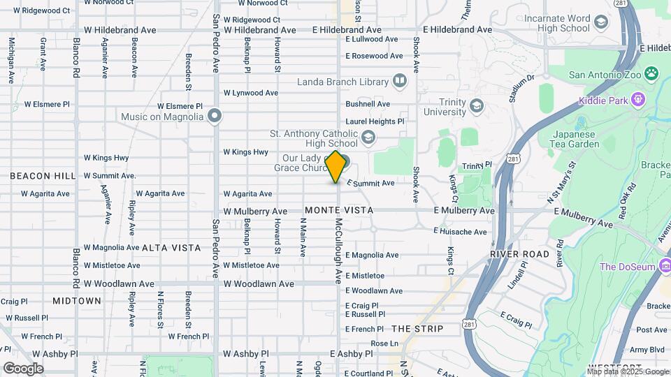 Bonner Gardens Bed & Breakfast Map and Location Details