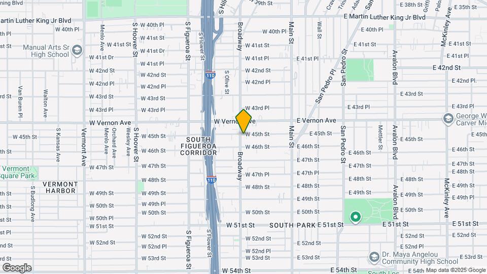 4502 South Broadway Map and Location Details