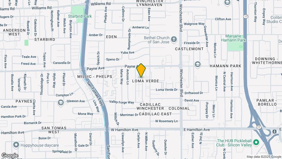 1353 Lexington Dr Map and Location Details
