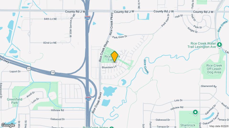 1891 Bluestem Ln Map and Location Details