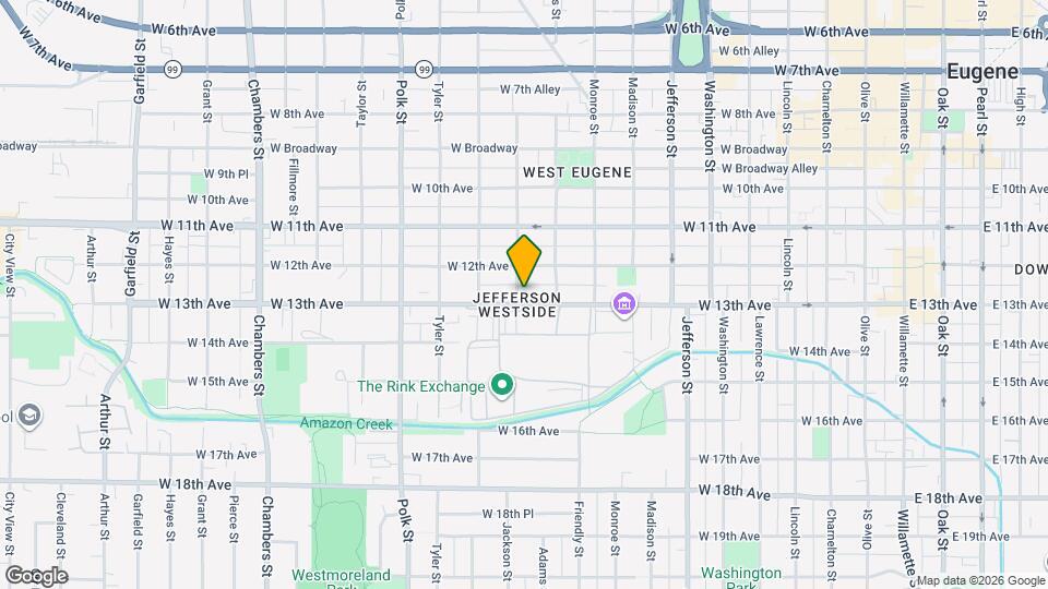 1275 Jackson St Mapa y Detalles de la Ubicación