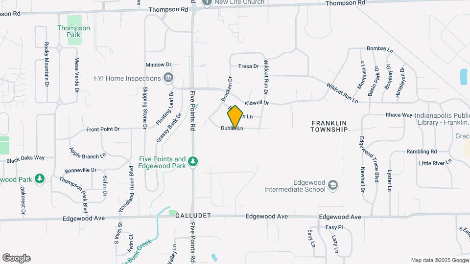 7159 Dublin Ln Map and Location Details