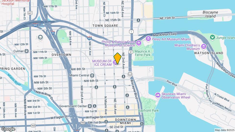 Elite Residences at Paramount Miami Map and Location Details