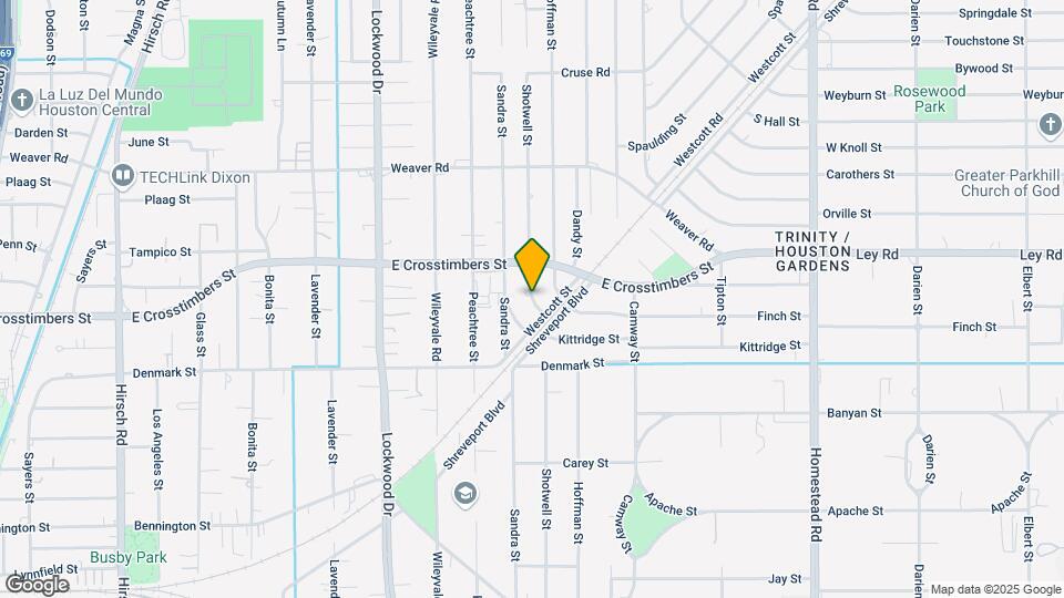 7611 Shotwell St Map and Location Details