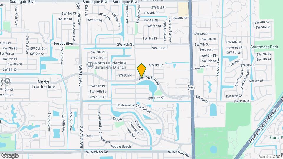 6390 Kimberly Blvd Map and Location Details