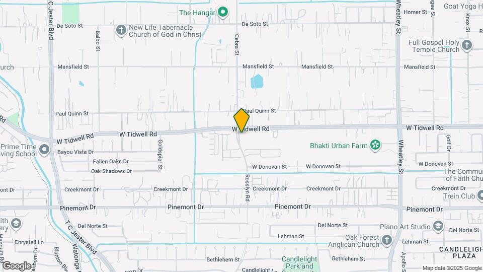 5518 Rosslyn Rd Map and Location Details