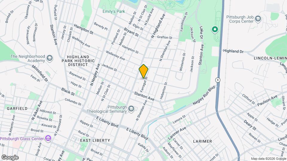 6024 Jackson St Map and Location Details