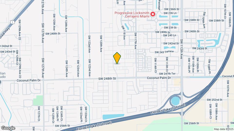 11869 SW 246 Terrace Mapa y Detalles de la Ubicación